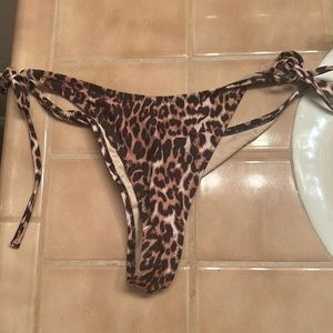 Cheetah print bottoms